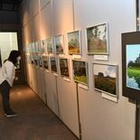 “日本一美しい古墳”の魅力発信　大田原・侍塚古墳の写真展、28日まで　…