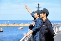 しらせ、フリマントル到着