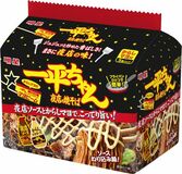 「明星 一平ちゃん夜店の焼そば 袋 からしマヨ付 5食パック」2026年4月6日(月) 新発売