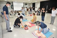 「救急の日」前に救命の流れ学ぶ