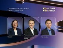 Yilu Liu氏、Yushan Yan氏、Johann W. Kolar氏が2026年グローバル・エネルギー賞（Global Energy Prize 2026）の受賞者に選出