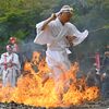 境内包む炎の熱気　荒行で無病息災など祈願　那須塩原・金乗院で火まつり