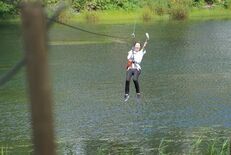   県内初の湖上を滑空する全長600mの新たなアクティビティ誕生！ 