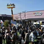 高所作業車やパトカー、働くクルマ勢揃い　ミナテラスとちぎで「はたらくク…