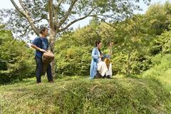 馬頭琴の響きを棚田で