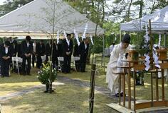 土砂災害の 犠牲者ら慰霊
