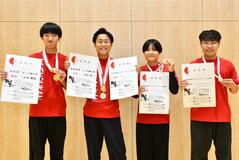 団体戦基本動作で初優勝