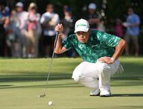 松山１３位に浮上