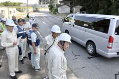 迂回路も危険 住民から指摘