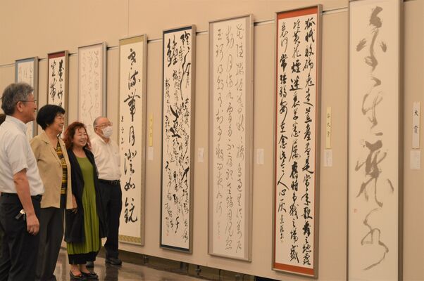 力作が並ぶ東日本書展
