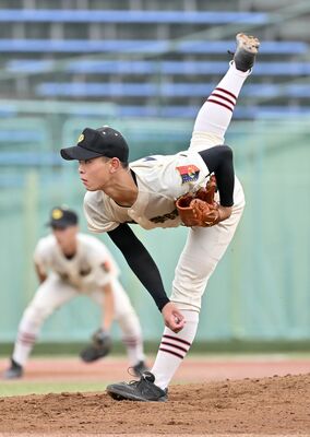 ３試合の登板で防御率0.72と安定感が光る作新の斎藤
