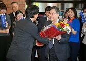 坂口さんノーベル受賞決定を報告