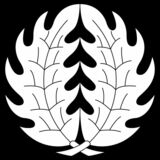 抱柊(だきひいらぎ)〈植物紋 柊〉