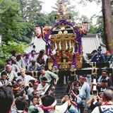 新装大みこし、勇壮に宮出し　真岡で久下田祇園祭開幕　夕方は歩行者天国と夜渡御