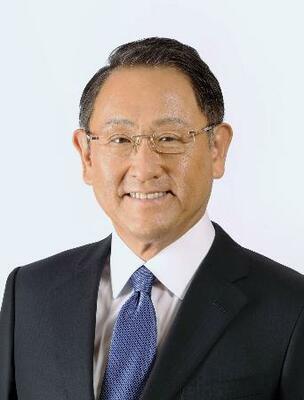 　トヨタ自動車の豊田章男会長