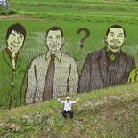 あの芸人が田んぼアートに！「北関東の魅力向上を」　那須塩原の中野さんが…