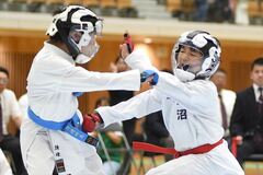 第43回県空手道少年錬成大会＜組手＞