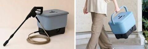 電源も水道も不要！「バッテリー対応 給水タンク式 高圧洗浄機」、「Makuake」で10月16日より先行販売開始