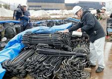 公共工事に原発廃材再利用