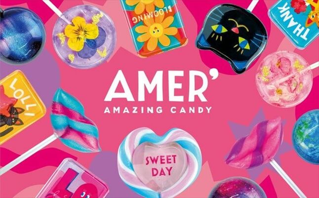 「ＡＭＥＲ’」の新たなロゴ