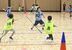 スポーツ鬼ごっこを楽しむ児童