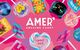 「ＡＭＥＲ’」の新たなロゴ
