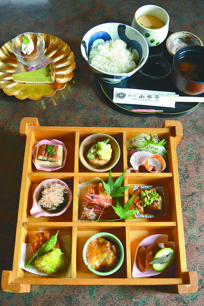 ちょっとずつでも、かなり食べ応えのある「壬生お姫様御膳」