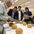 ナシ「にっこり」の大玉コンテスト　最優秀賞は島田さん、その重さは？　ＪＡうつのみやが初開催