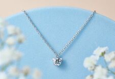 磁気ネックレス「リエリィ ラボグロウンダイヤモンド ネックレス mew…