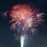 鹿沼で「黒川の花火」５年ぶり復活　盛大に1000発、初夏の夜空彩る