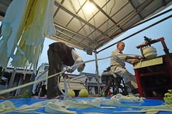 かんぴょうむきが本格化　壬生