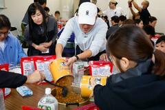 避難生活を疑似体験