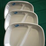 上三川、給食用の皿を一新　折り紙のロゴ入りに　夏休み明けから