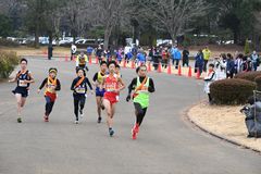 県学童少年少女駅伝競走を初開催
