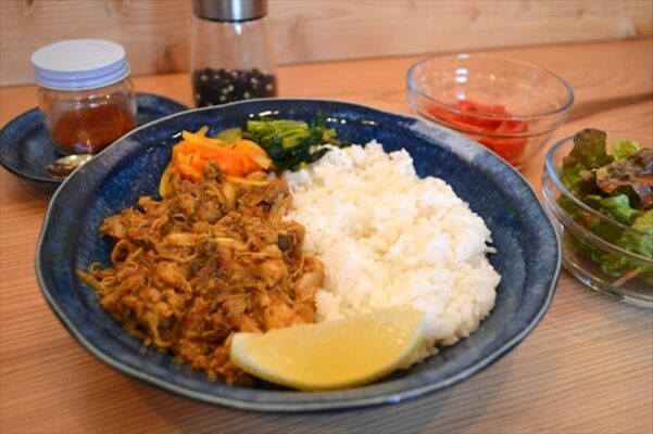 鶏肉たっぷりのパキスタン・チキンカリー