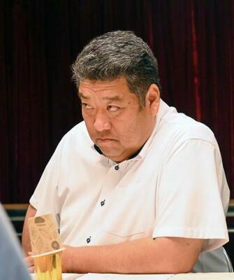 　７イニング制についての意見交換会に出席した大阪桐蔭の西谷浩一監督＝３０日、大阪市