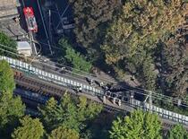 京王井の頭線沿線で火災