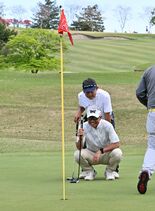 西川・田村組（小山・宮城）シニア制す　県ダブルスゴルフ選手権
