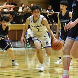 磨いた攻守で圧倒　県高校総体バスケ男子、文星付が３年ぶり栄冠