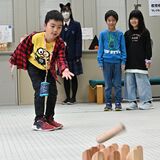 鹿沼の木材でモルック企画、「木のまち」ＰＲ　高校生「かえる組」がやんぐ祭開催