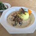 スパイス効き深いうまみ 国産鶏ひき肉のグリーンカレー sugar(大田原)