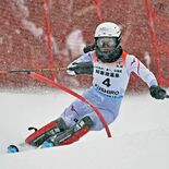 インターハイ、スキーアルペン女子回転　大西さん（足利大付）２年連続で準…