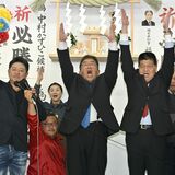 真岡市長選、中村氏が初当選　新人対決、組織力で圧倒　市議補選は３氏当選
