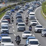 GW後半、県内高速道路で渋滞発生　矢板IC付近で最長24キロ　ピークはあす午後の見込み