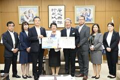「ＡＥＤ」整備へ 市に８１万円寄付