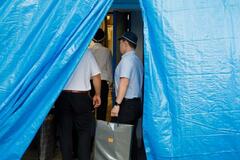 女性刺殺、谷本容疑者宅を捜索