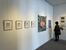 学生の学びの成果が並ぶ作品展＝12日午前、宇都宮市上戸祭４丁目
