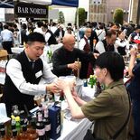 屋外でプロの一杯を堪能　宇都宮でバーフェス2024　終日にぎわう