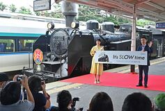 東武日光駅にSL大樹「ふたら」　日光