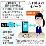 基準不透明、戸惑う学生「ＡＩ面接」で選考評価　利用企業に説明責任